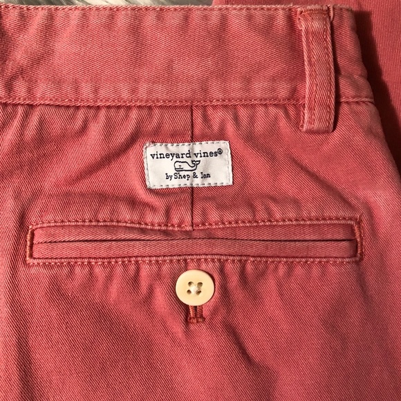 Vineyard Vines Pink Cotton Club Pants - Picture 5 of 7